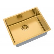 Мойка IDDIS Edifice нерж. сталь, матовое золото, EDI54B0i77