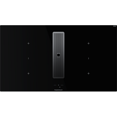 Варочная панель Kuppersbusch KMI 9850.1 SR-E Silver Chrome индукционная с вытяжкой Варочная панель Kuppersbusch KMI 9850.1 SR-E Silver Chrome индукционная с вытяжкой