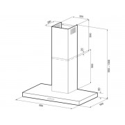 Вытяжка KRONA FRANZISKA 600 INOX S