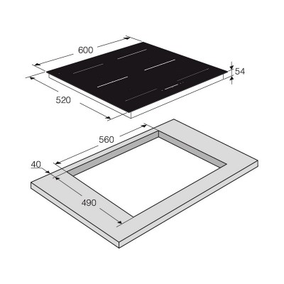 Варочная панель ASKO HI1631G индукционная Варочная панель ASKO HI1631G индукционная