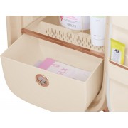 Мини-холодильник для косметики MAUNFELD MFF43W