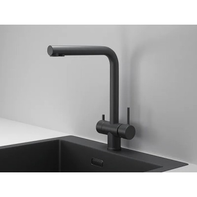 Смеситель Granula KS-7011, черный матовый Смеситель Granula KS-7011, черный матовый