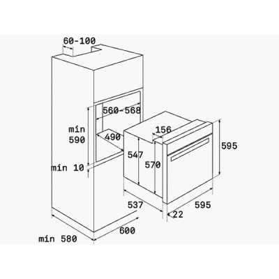Духовой шкаф TEKA HSB 630 BK BLACK (41560132) Духовой шкаф TEKA HSB 630 BK BLACK (41560132)