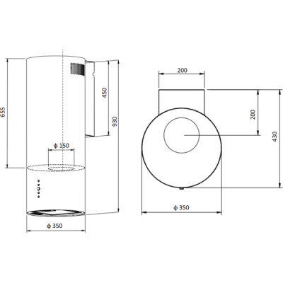 Вытяжка EXITEQ EX-1296 white Вытяжка EXITEQ EX-1296 white