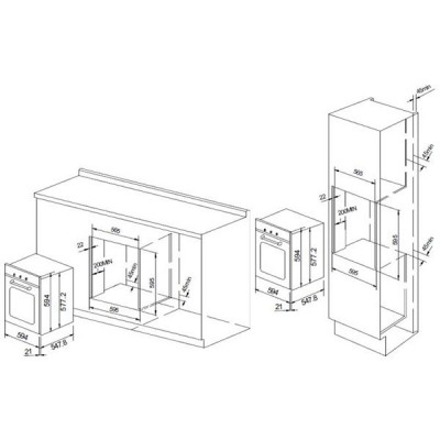 Духовой шкаф GRAUDE BE 60.2 E Духовой шкаф GRAUDE BE 60.2 E