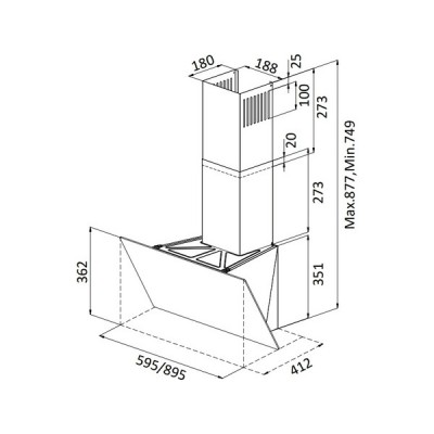 Вытяжка Jacky's JV WB671 Вытяжка Jacky's JV WB671
