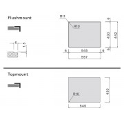 Мойка Falmec Como 31+18