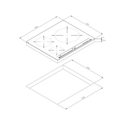 Варочная панель Teka IBC 63010 MSS BLACK (112520006) индукционная Варочная панель Teka IBC 63010 MSS BLACK (112520006) индукционная