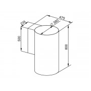 Вытяжка Kuppersberg WL-TUBA B