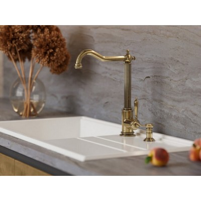 Смеситель Omoikiri Toshima-AB-022 латунь/античная латунь (4994324) Смеситель Omoikiri Toshima-AB-022 латунь/античная латунь (4994324)