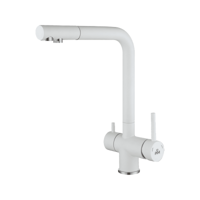 Смеситель Paulmark Skalen Sk213020-431, белый матовый Смеситель Paulmark Skalen Sk213020-431, белый матовый