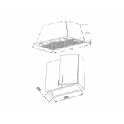 Вытяжка Korting KHI 6530 W