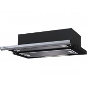 Вытяжка KRONA Kamilla slim 600 black/inox (2 мотора)