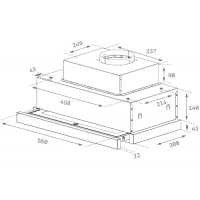 Вытяжка Teka CNL 6815 PLUS INOX (40436840) Вытяжка Teka CNL 6815 PLUS INOX (40436840)