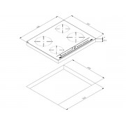 Варочная панель Teka IZC 64010 MSS BLACK (112520015) индукционная