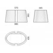 Вытяжка Falmec MARILYN E.ION IS CERAMICA WHITE