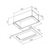 Вытяжка MEFERI SMARTBOX45IX POWER