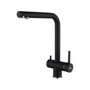 Смеситель Paulmark Skalen Sk213020-418, черный металлик