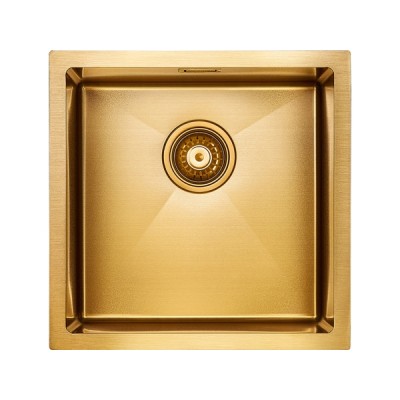 Мойка Paulmark Aller PM904444-BG, брашированное золото Мойка Paulmark Aller PM904444-BG, брашированное золото