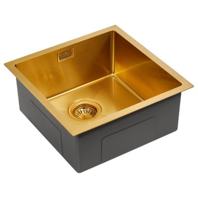 Мойка Paulmark Aller PM904444-BG, брашированное золото Мойка Paulmark Aller PM904444-BG, брашированное золото