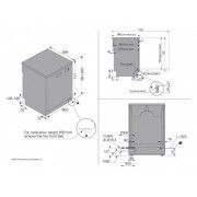 Посудомоечная машина ASKO DFS344ID.W отдельностоящая