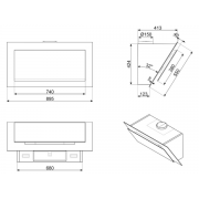 Вытяжка SMEG KV194B3