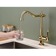 Смеситель Paulmark Retro Re213226-G, золото