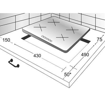 Варочная панель EXITEQ EXH-202 газовая Варочная панель EXITEQ EXH-202 газовая