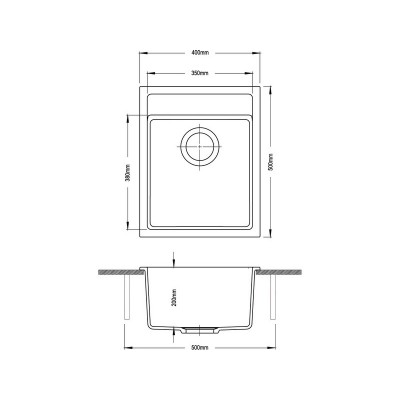 Мойка "Longran" Ultra ULS400.500 - 47 Arena Мойка "Longran" Ultra ULS400.500 - 47 Arena