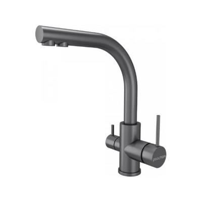Смеситель Paulmark Essen Es213011-MG, матовый серый Смеситель Paulmark Essen Es213011-MG, матовый серый