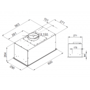 Вытяжка Kuppersberg IBOX 60 B