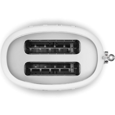 Тостер на 2 ломтика SMEG TSF01WHMEU матовый белый Тостер на 2 ломтика SMEG TSF01WHMEU матовый белый