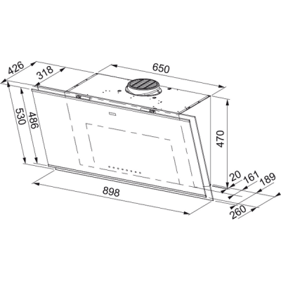 Вытяжка Franke FMY PRO 907 FM BK/BK MATT KL (330.0682.353) Вытяжка Franke FMY PRO 907 FM BK/BK MATT KL (330.0682.353)