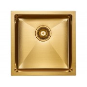 Мойка Paulmark Gerberg PM214444-BG, брашированное золото