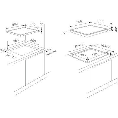 Варочная панель Kuppersbusch KI 8800.1 MR индукционная Варочная панель Kuppersbusch KI 8800.1 MR индукционная
