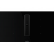 Варочная панель Kuppersbusch KMI 9850.1 SR-S Black Chrome индукционная с вытяжкой