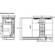 Варочная панель MEFERI XSMART35IX ULTRA индукционная с вытяжкой