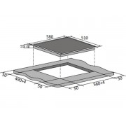 Варочная панель Brandt BPV6410B электрическая