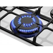 Варочная панель MEFERI MGH604WH GLASS ULTRA газовая