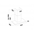 Вытяжка Falmec LUMINA NRS ISOLA GLASS STEEL 90 Вытяжка Falmec LUMINA NRS ISOLA GLASS STEEL 90