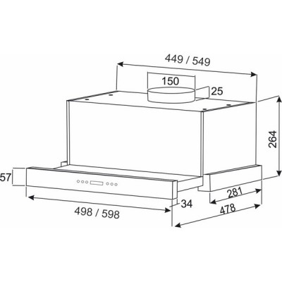 Вытяжка EXITEQ EX-1145 black Вытяжка EXITEQ EX-1145 black