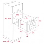 Кофемашина TEKA CLC 855 GM STONE GREY URBAN (111630003)