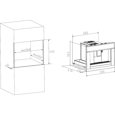 Кофе-машина Kuppersberg KCM 182 Black Кофе-машина Kuppersberg KCM 182 Black