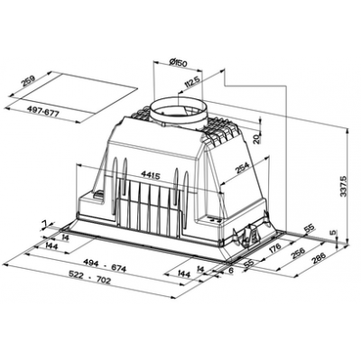 Вытяжка Faber INKA PLUS HCS BK A70 (305.0628.323) Вытяжка Faber INKA PLUS HCS BK A70 (305.0628.323)