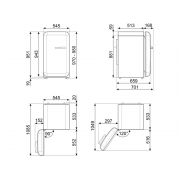 Холодильник SMEG FAB10LOR6