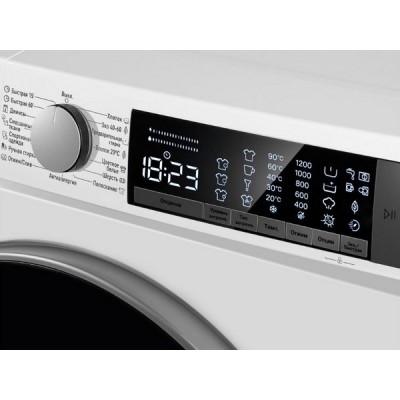 Стиральная машина MAUNFELD MFWM128WH300 ST INVERTER SLIM Стиральная машина MAUNFELD MFWM128WH300 ST INVERTER SLIM