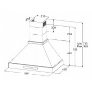 Вытяжка Korting KHC 6809 N