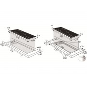 Варочная панель Brandt BPI184HUB индукционная