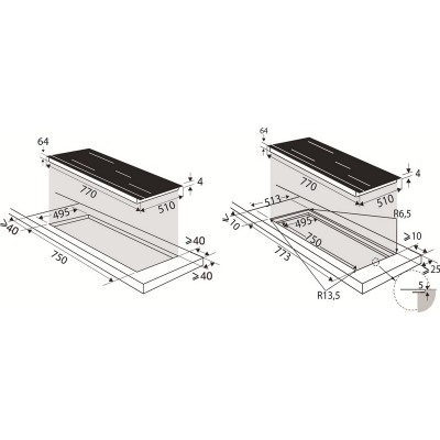 Варочная панель Brandt BPI184HUB индукционная Варочная панель Brandt BPI184HUB индукционная