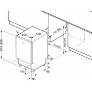 Посудомоечная машина KRONA BRENTA 60 BI V2